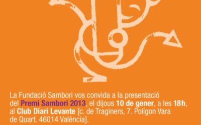 Presentació del Premi Sambori 2013 i col·lecció Arc de Sant Martí 2012